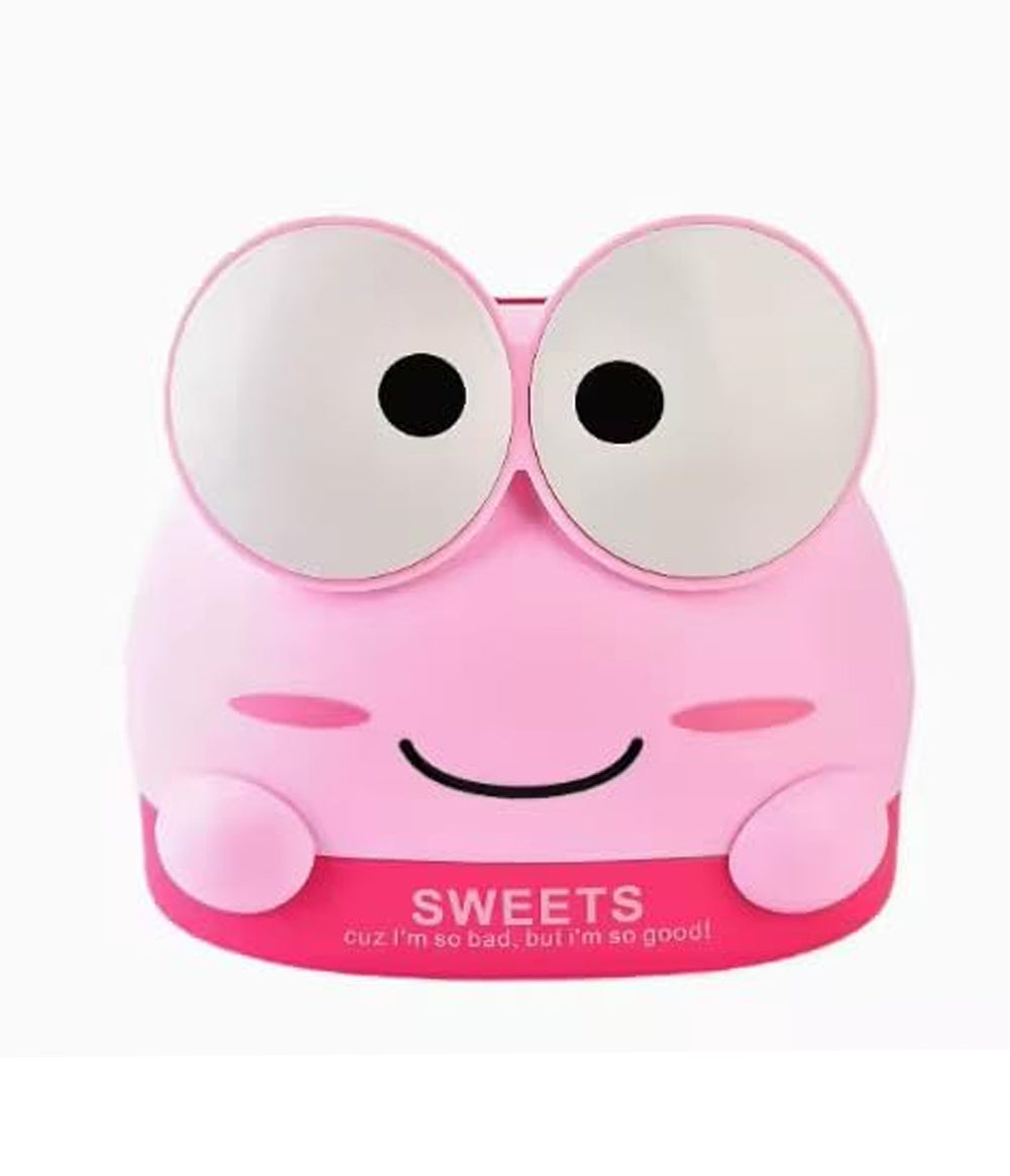Cartoon Frog Tissue Box Plastic Simple Stylish Cute Animal Tissue Storage Box