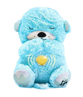 Breathing Teddy Otter Glowing Music for Baby Sensory Sleep Lights for Kids