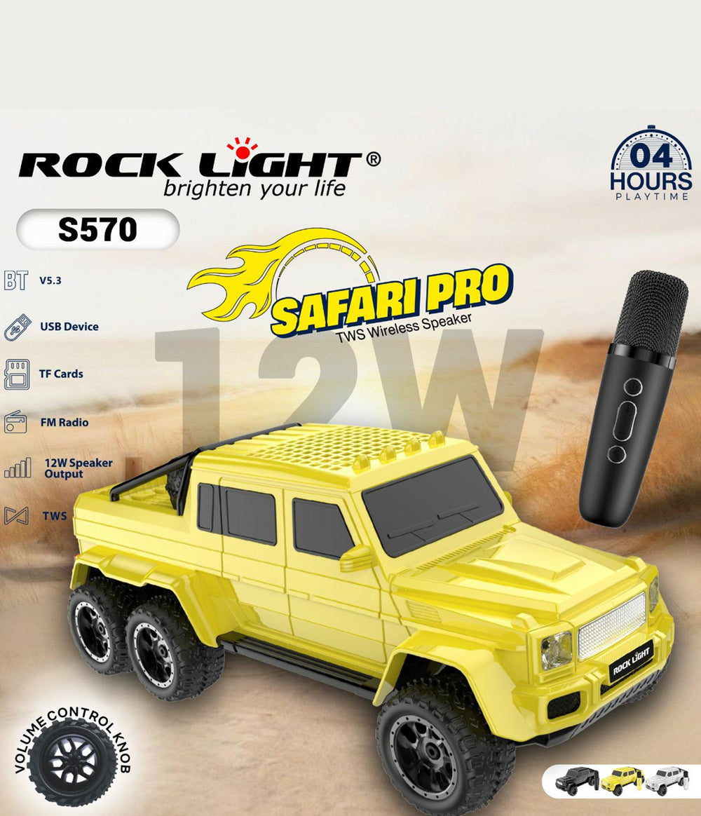 Rocklight Jeep Shape Speaker and Mic