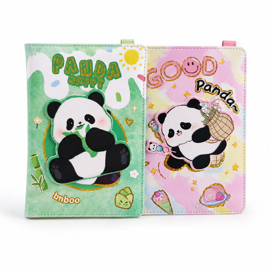 Spinner Diary Decorative Notebook with Cute Designs (Random Color)