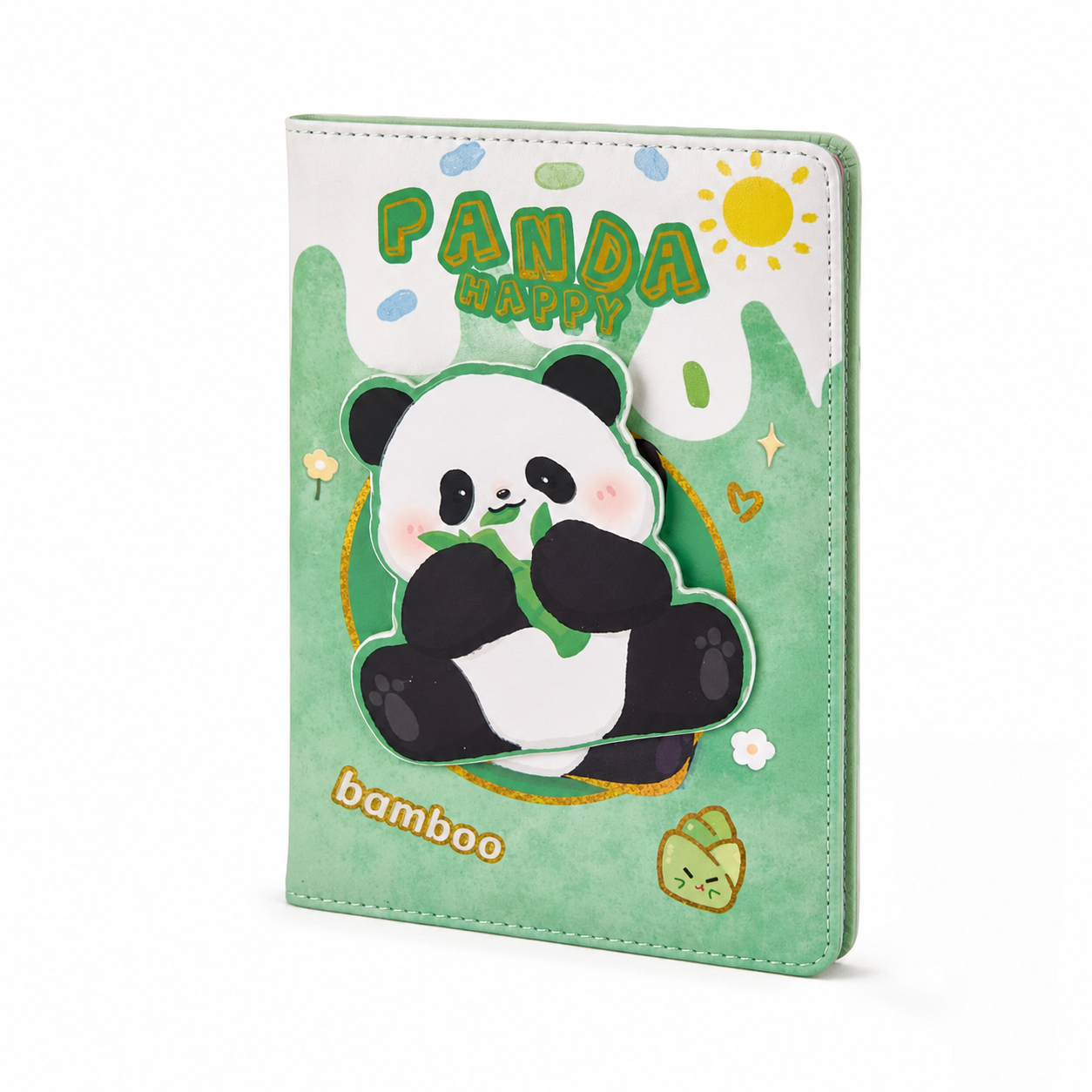 Spinner Diary Decorative Notebook with Cute Designs (Random Color)