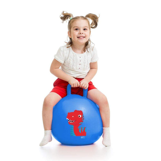 Kids Inflatable Space Hopper Ball with Handle – Bouncy Jump Ball for Indoor & Outdoor Fun | Multicolor