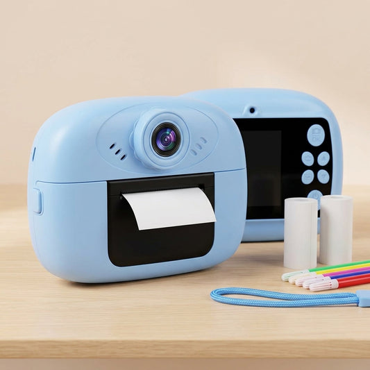 Instant Print Camera for Kids – angle view