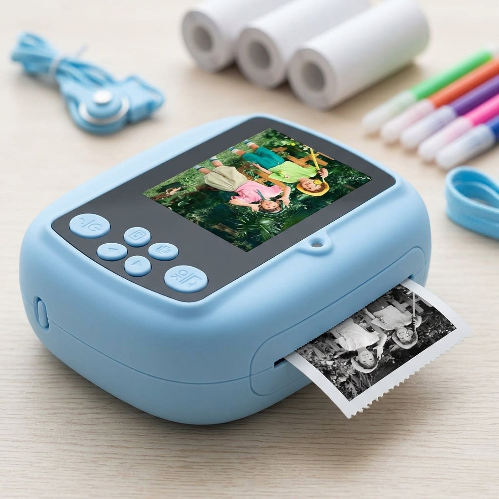 Instant Print Camera for Kids – detail view