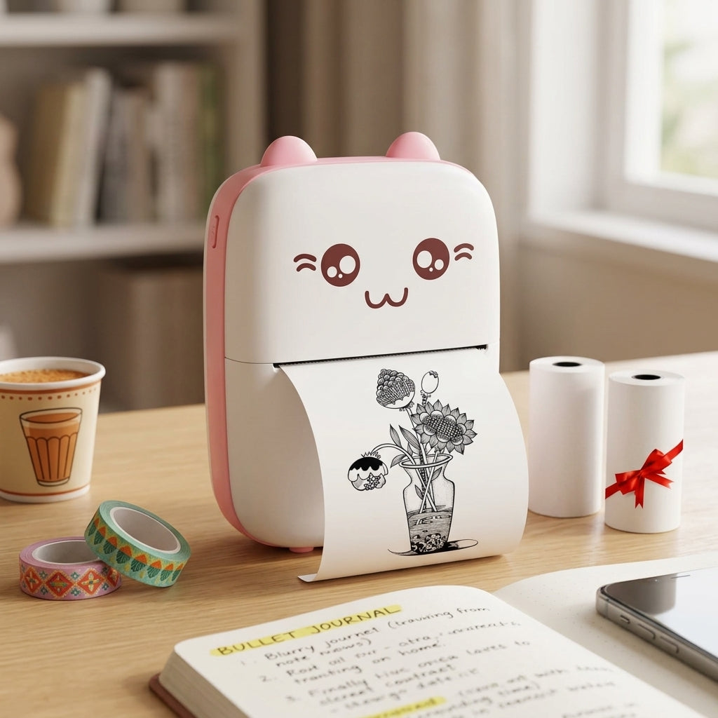 Mini Portable Thermal Printer – lifestyle view