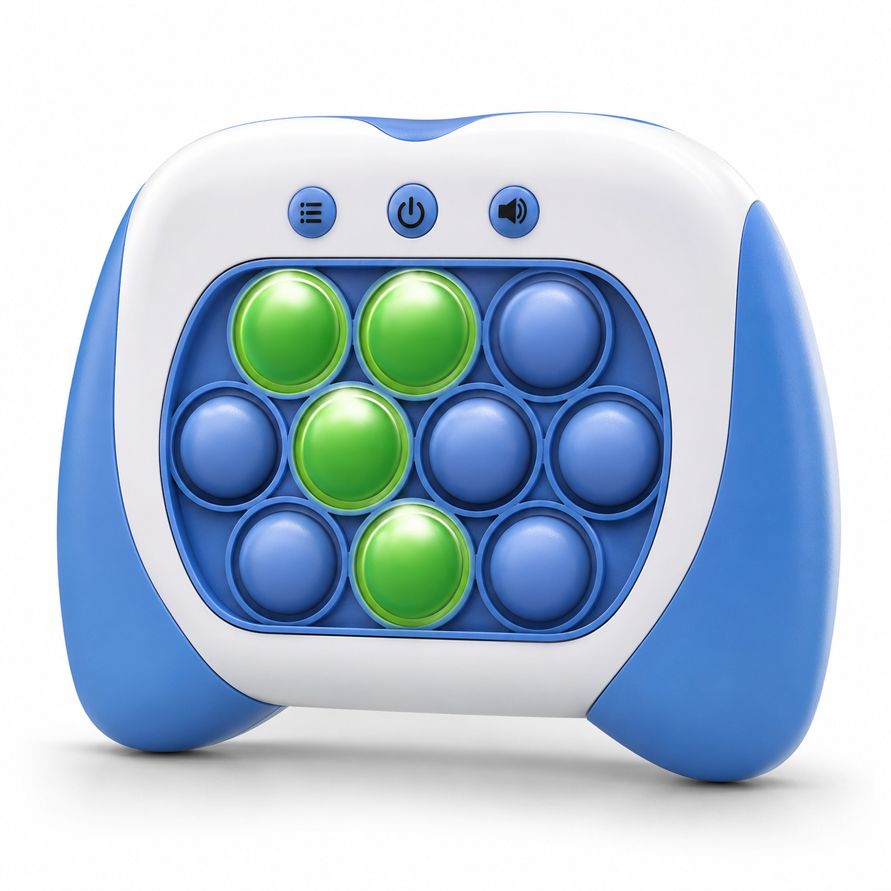 Quick Push Pop It Electronic Game for Kids with Lights & Sound, 999 Levels – Handheld Reaction & Memory Toy for Ages 5+