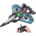 Remote Control Starfighter Aircraft Toy with LED Lights & 360° Stunt Rotation – USB Rechargeable Flying Spacecraft for Kids & Teens