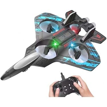 Remote Control Starfighter Aircraft Toy with LED Lights & 360° Stunt Rotation – USB Rechargeable Flying Spacecraft for Kids & Teens