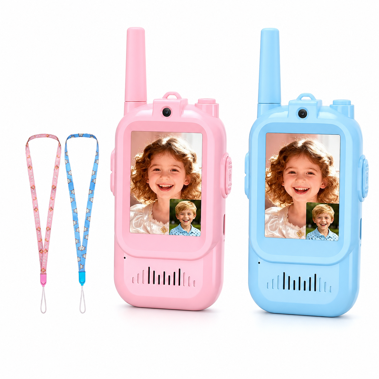 Kids Smart Walkie Talkies with Real-Time Video Calling (3+ Years)